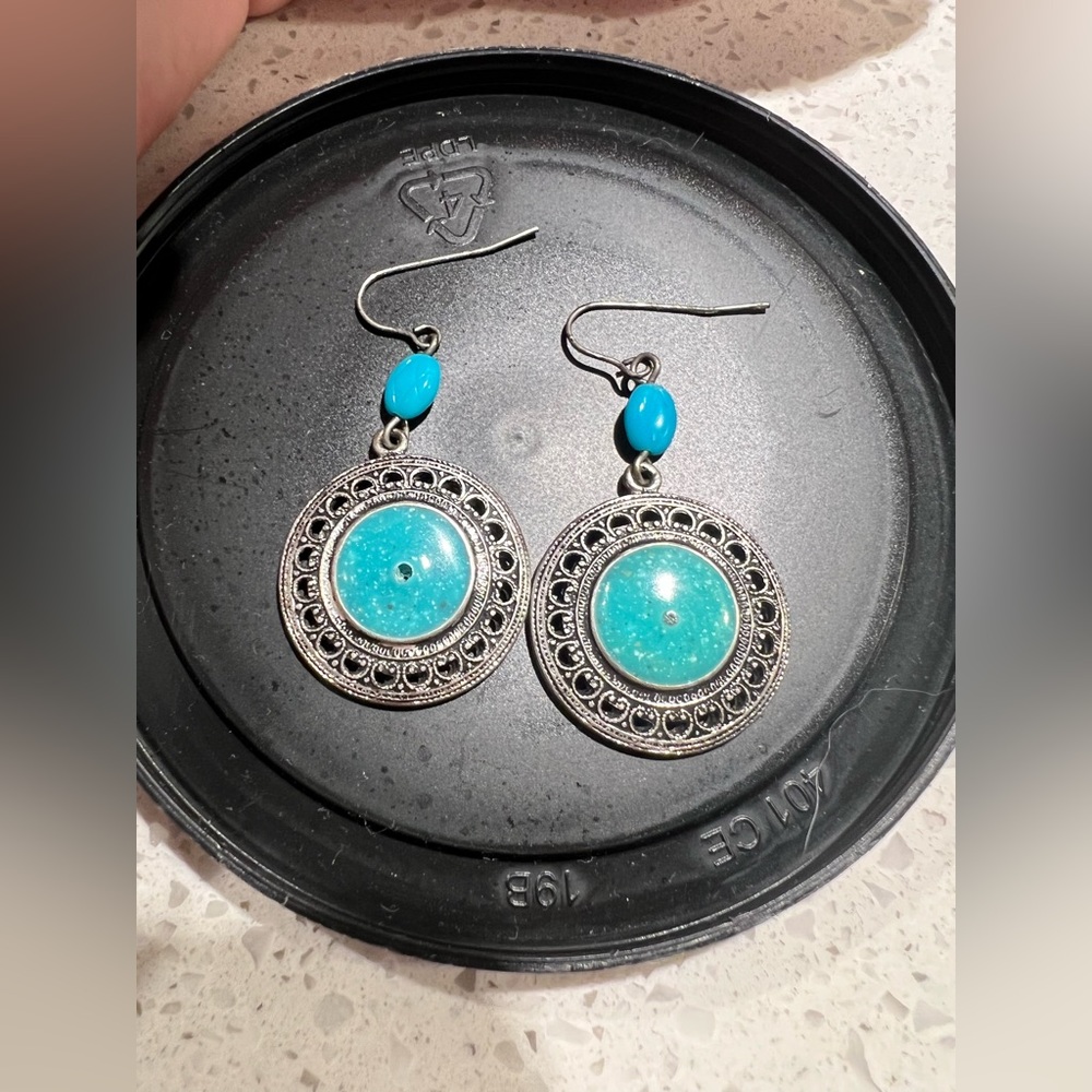vintage turquoise earrings